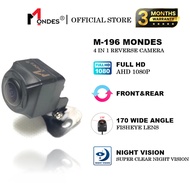 MONDES 1080P Waterproof Super Night Vision 4 in 1 AHD CVBS CCD Car Rear / Front View 170 Reverse Cam