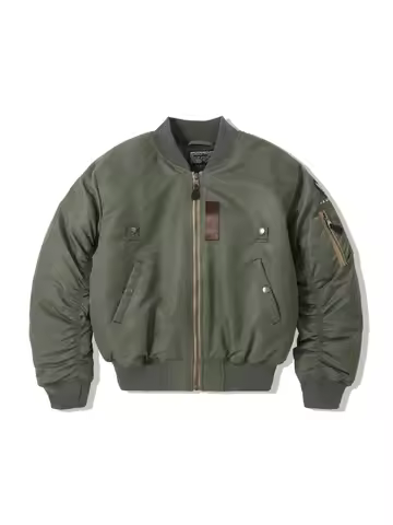 2025 MA-1 Sage Green Winter Coat Pilot Nylon VTG Padded L2B Vintage JAPAN Bomber Flight Jacket For M