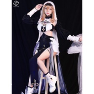 Ideal Collapse 3cos Clothes Chasing Fire Thirteen Heroes Ring Law Arbonia cosplay Nun Costume Ring L