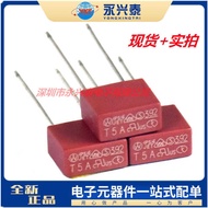 T5A/250V Square Slow Break Fuse 392 Series T5A/250V Plug-In Square Plastic Sealing Thermal Fuse