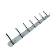 THICK TYPE wall-mounted clothes hanger with 7 tabs, 9 tabs 304 stainless steel, comes with expansion