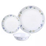 HOT🔥LANGKAWI CORELLE 12 PCS LIVINGWARE ROUND DINNER SET-SECRET GARDEN