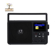 Internet Digital Radio Portable FM Radio Dual Power Modes Pocket Retro Radio EU PLUG