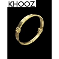 KHOOZ 916/22K Gold Cartier Bangle