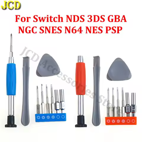 3.8mm 4.5mm T6 T8 Y Cross Screwdriver Game Console Disassembly Tool For Switch NDS NDSL NGC SNES N64