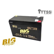 BIGPower Back Up Battery 12V 9AH Rechargeable Sealed Lead Acid  VRLA Battery