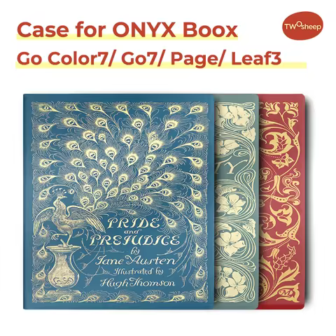 Twosheep Case for Boox Go7 Go Color7 GenII Page Leaf3 Leaf3c 7-inch Magnetic Cover Auto Sleep Pride 