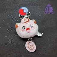 GANTUNGAN Pokemon character keychain | CLEFAIRY | PIKACHU PIKACHU | PSYCHODUCK | SQUIRTLE
