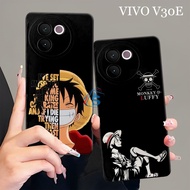 [SHARK CASE] Softcase VIVO V30E 5G 2024 NEWEST One Piece Anime Motif - Vivo V30E Casing - Vivo V30E 
