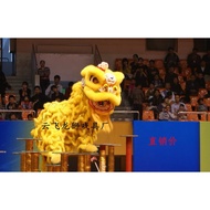 Promosi Australian Wool Southern Lion Props Awakening Lion Standard No. 3 Dewasa Double Lion Head Pr