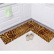 3D carpet 2pcs Anti-Slip Bedroom Kitchen Living Room Floor Mat Set 50X70 &amp;  50X120 CM