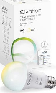 Qivation QV0003 光觸媒智能 LED 黃白光燈膽 A60 E27