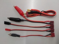 遥控 模型用 充電線套装 合常規充電器 4mm插座輸出用  Charging Cord Set