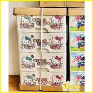 ∏ ✗ ▬ DURABOX 4L CLOTHES FASHION STORAGE 4 LAYERS HELLO KITTY DORAEMON MICKEY MOUSE DESIGN Home