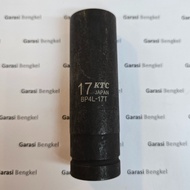 Deep Impact Socket Wrench 1/2" size 17mm 6pt KTC BP4L-17T 1/2" dr. Deep Impact Socket 17mm