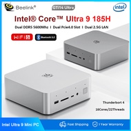 Beelink GTi14 Mini PC Intel Ultra 9 185H(16C/22T) 32G DDR5-5600MHz 1TB PCIe4.0 SSD Wifi7 BT5.3 Dual 