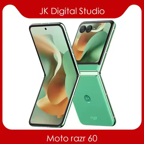 New Lenovo Moto Razr 60 5G Smart Phone 6.9inch PLOED MTK Dimensity7400X 50MP 4500Mah 33W Fast Charge