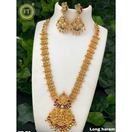 Indian Matt finesh haram jewellery set