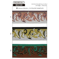 B3220 Made In Japan Jacquard Belt Webbing Sold In Rice [Gongmeng]