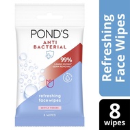 Refreshing Face Wipes 99%Ponds, Alcohol-FREE