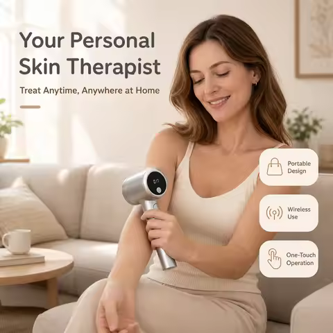 308NM UVB Phototherapy Lamp Instrument for Vitiligo Treatment UV NarrowBand Ultraviolet Light Therap