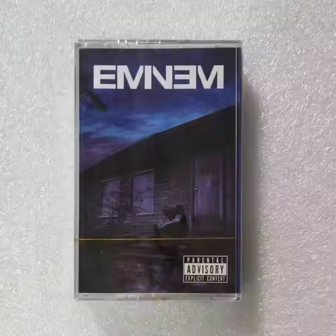 Eminem English Rap Music Cassette Merchandise Brand New Unopened With Lyrics Booklet Collectors Edit