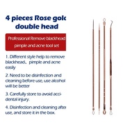 4PCS Double Head Acne and Blackhead Treatment Kit