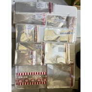 Plastic Opp Bread Glue Size 6x18, 7x15, 7x18, 8x18, 8x8 10x10 12x12 13x13 15.5x13 15x15 BENING Plast