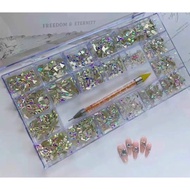 Foot kicks with 7 colors of 1000 pieces, 7-color block ice tray with 1000 flat feet