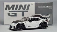 MINIGT Toyota GR86 LB Nation White 1/64 金屬模型車