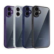 Case Samsung A06 Casing Luxury Frosted Transparent Cover For Samsung Galaxy A06 5G Phone Case