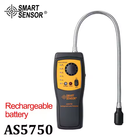 Refrigerant Gas Analyzer Gas Leak Tester Halogen Freon Leak Detector Air Quality Conditioning Monito