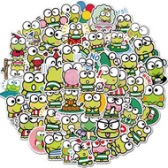 Sanrio Keroppi 青蛙仔 防水貼紙 旅行箱/電腦/手機殼貼紙  Sticker 50 pcs