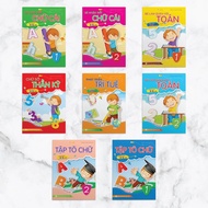 Books - Set of 8 IQ Learning Books for Children 4-5 Years Old