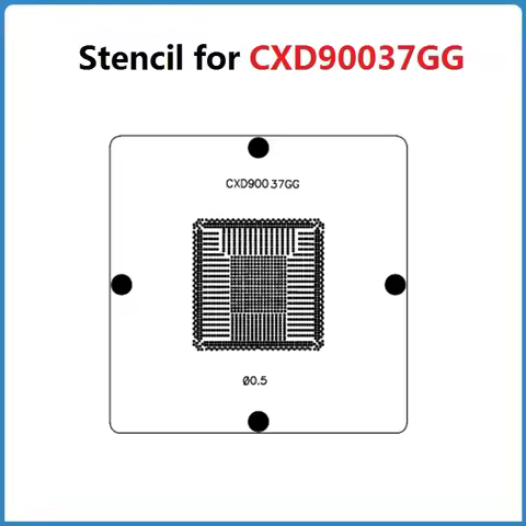 Direct Heating 90*90MM Stencil For CXD90037G CXD90026G CXD90026BG CXD90026AG 0.5MM Game Console Disp