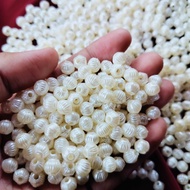 PUTIH Pearl Mote Beads Pearl Pearl Beads White Pearl Color Beads Size 8mm Price 10 Grams