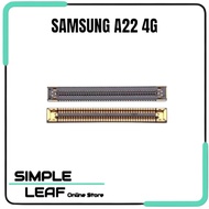 Samsung A22 4G LCD Socket PCB Connector