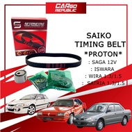 Saiko Timing Belt Kit Set (100K) for Proton Saga 12v Iswara Wira Satria 1.3 / 1.5 100% Original Saiko From Japan