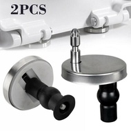 [Weloves] 60mm Toilet Seat Hinges Top Close Soft Release Quick Fitting Hinge Pair