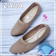 SEPATU BALET FLAT SHOES RAJUT IMPORT ZARA