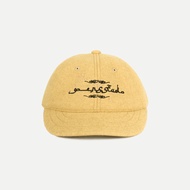 Goers Studio short brimmed hat "Flower" ver2 mustard yellow
