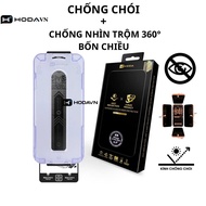 [GENUINE] HODA Anti-Glare + 360 Anti-Peeping Tempered Glass for iPhone 17 Pro Max / 17 Pro - Self-Ad