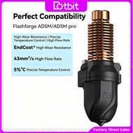 For Flashforge AD 5M  5M Pro Hotend Nozzle  Detachable Extruder Hot End Wear-Resistant 3D Printer Ac