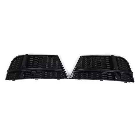 Front Bumper Fog Light Honeycomb Grill Cover For Audi A3 8V S-Line 2017-2019 8V3807681AB 8V3807682AB