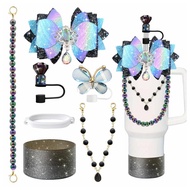 26 New Products Suitable for stanley Cup 40 oz 30 oz 24 oz Straw Cup Diamond Shiny Accessories Inclu