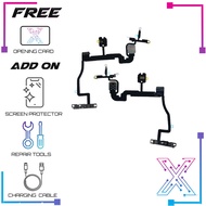 Power On Off Ribbon Flex Cable Switch With Camera Flash For IP 11 Pro