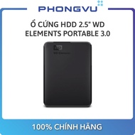 Ổ cứng HDD 2.5" WD Elements Portable 3.0 (Đen) - Bảo hành 24 tháng