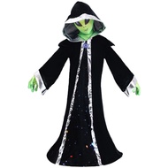 Children Alien ET costume hooded cloak Alien Boss Role-playing Halloween Game Costume
