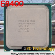 Original In Core 2 Duo CPU E8400 Processor 3.00Ghz 6M 1333MHz Socket 775จัดส่งภายใน1วัน
