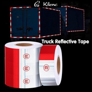 30M Truck Reflective Tape Truck Safety Warning Tape Arrow Safety Warning Marker Sticker